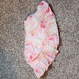 18M Pink Floral Kate Spade Skirt